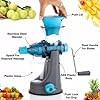 Ganesh Fruit & Vegetable Steel Handle Juicer, Blue